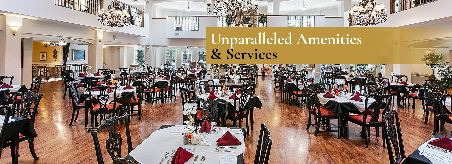 Unparalleled Amenities & Services